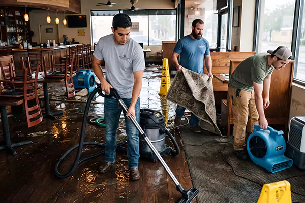 Commercial Water Damage Cleanup Flower Mound, TX