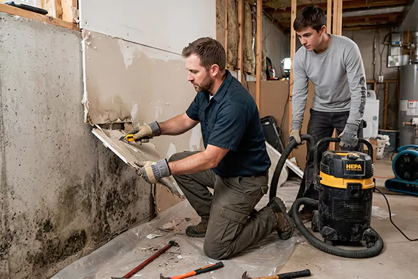 Mold Damage Restoration Flower Mound