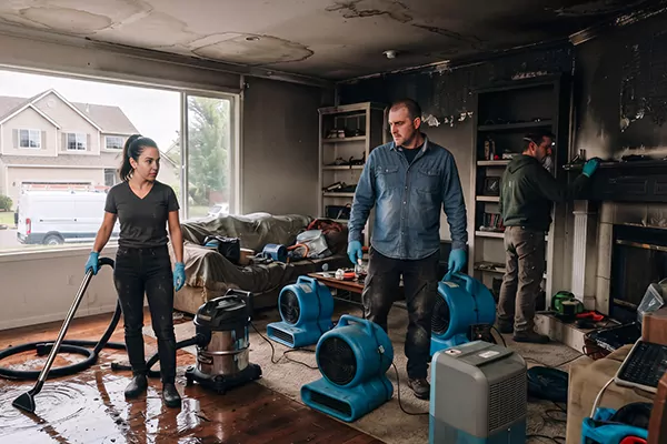 Smoke and Water Damage Restoration Flower Mound