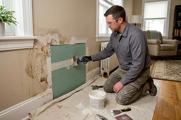 Water Damage Drywall Repair Flower Mound