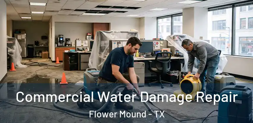  Commercial Water Damage Repair Flower Mound - TX