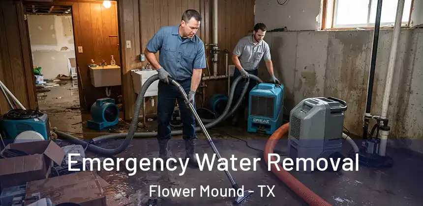  Emergency Water Removal Flower Mound - TX