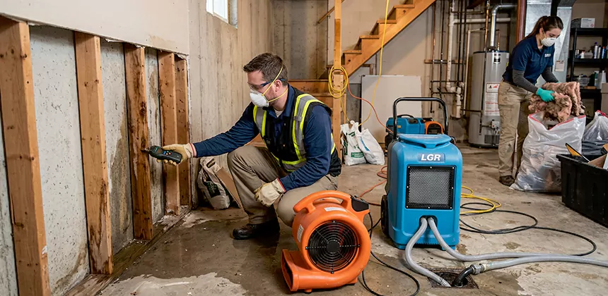 Basement Restoration After Water Damage in Flower Mound