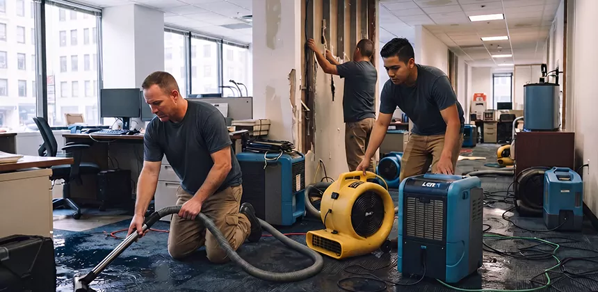 Emergency Commercial Water Damage Repair in Flower Mound