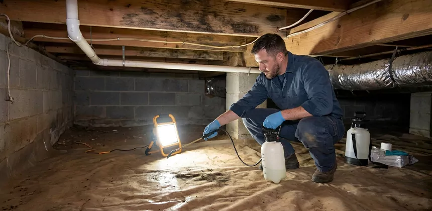 Crawl Space Mold Treatment in Flower Mound