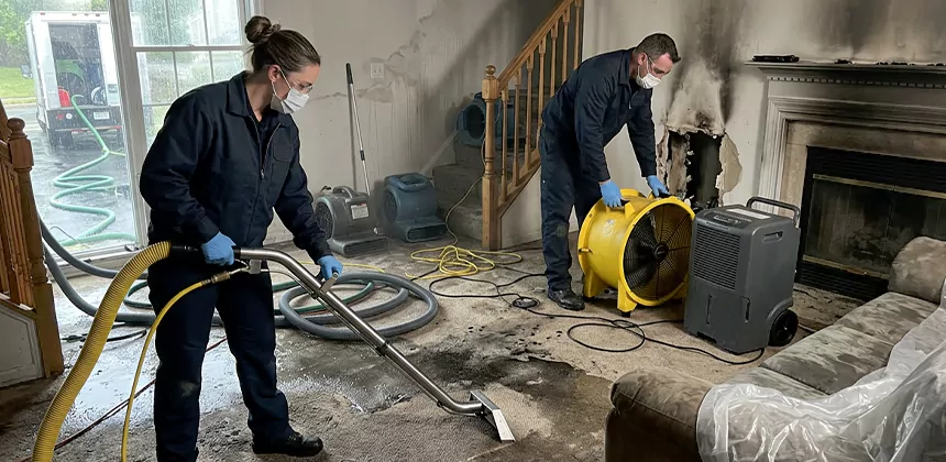 Same-Day Fire and Water Restoration in Flower Mound