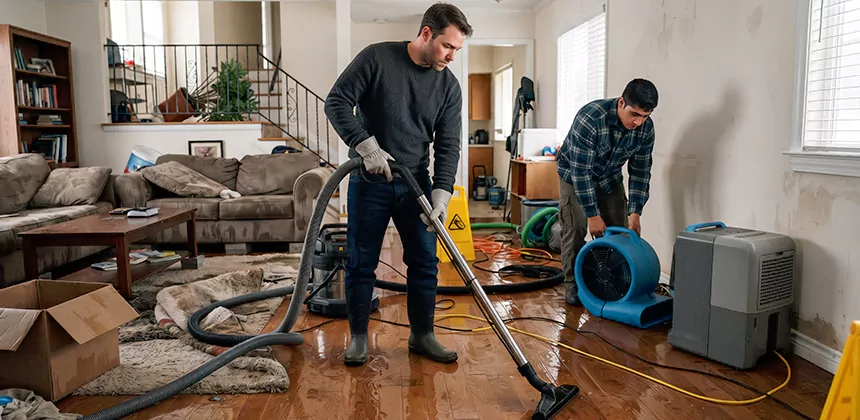 Black Water Clean up in Flower Mound