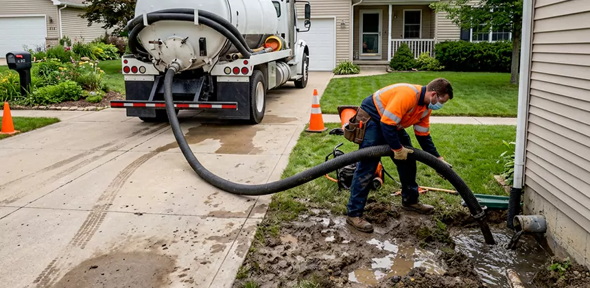 Sewage Water Removal in Flower Mound