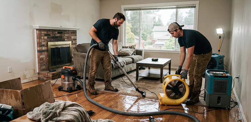 Water Cleanup in Flower Mound