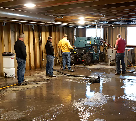 Flood Damage Restoration in Flower Mound, TX
