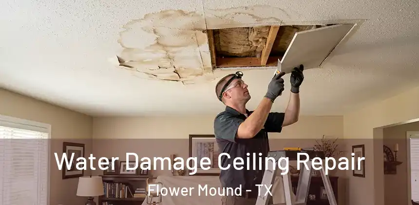  Water Damage Ceiling Repair Flower Mound - TX