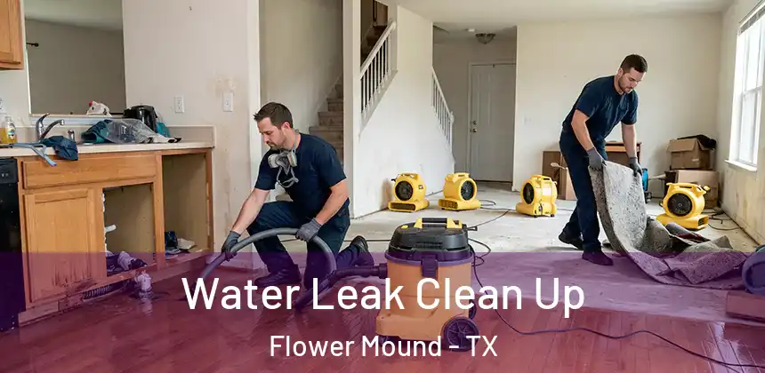  Water Leak Clean Up Flower Mound - TX
